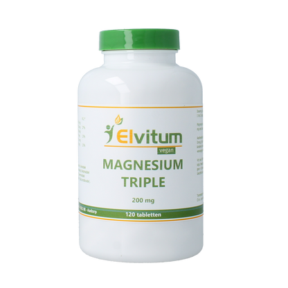 Elvitum  Magnesium triple 200mg 120.00 Tabletten