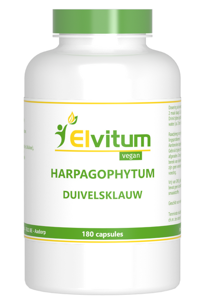 Elvitum  Duivelsklauw harpago extract 180.00 Capsules