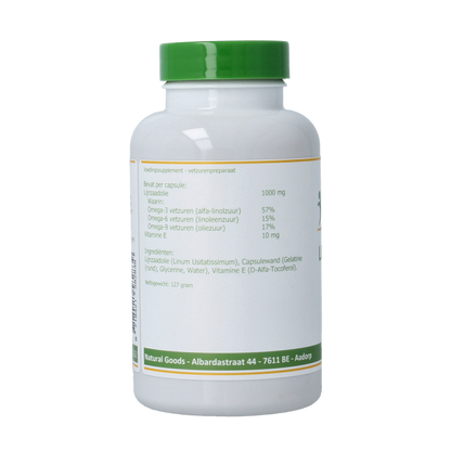Elvitum  Lijnzaadolie omega 3-6-9 90 Capsules