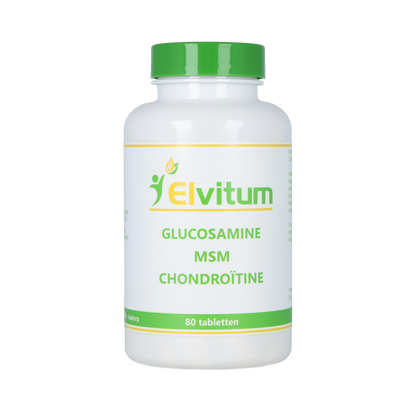 Elvitum  Glucosamine MSM Chondroïtine 80.00 Tabletten