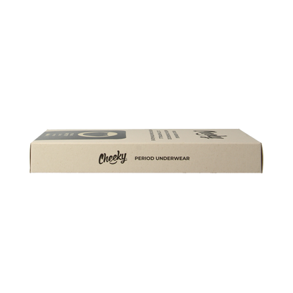 Cheeky Wipes Menstruatie ondergoed Feeling Pretty zw maat 38-40 1 Stuks