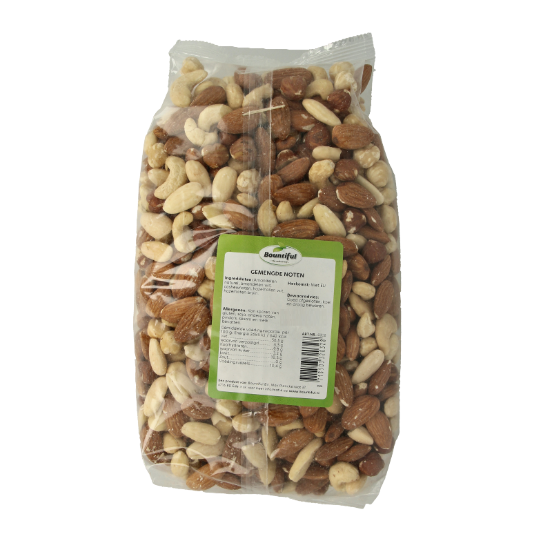 Bountiful Gemengde noten 1000 Gram