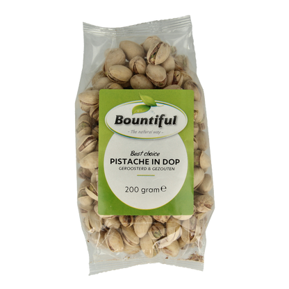 Bountiful Pistache in dop geroosterd en gezouten 200 Gram