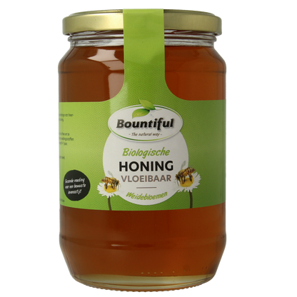 Bountiful Honing weidenbloemen vloeibaar bio 900 Gram
