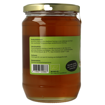 Bountiful Honing weidenbloemen vloeibaar bio 900 Gram