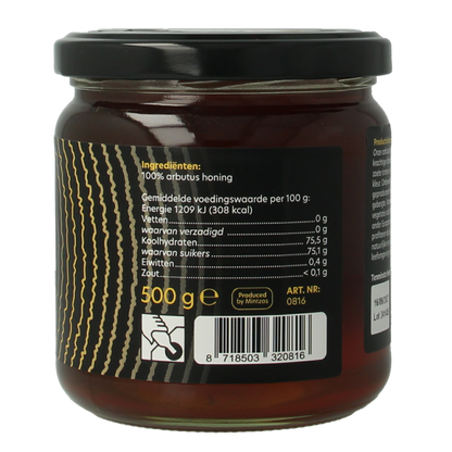Bountiful select Griekse rauwe honing arbutus 500 Gram