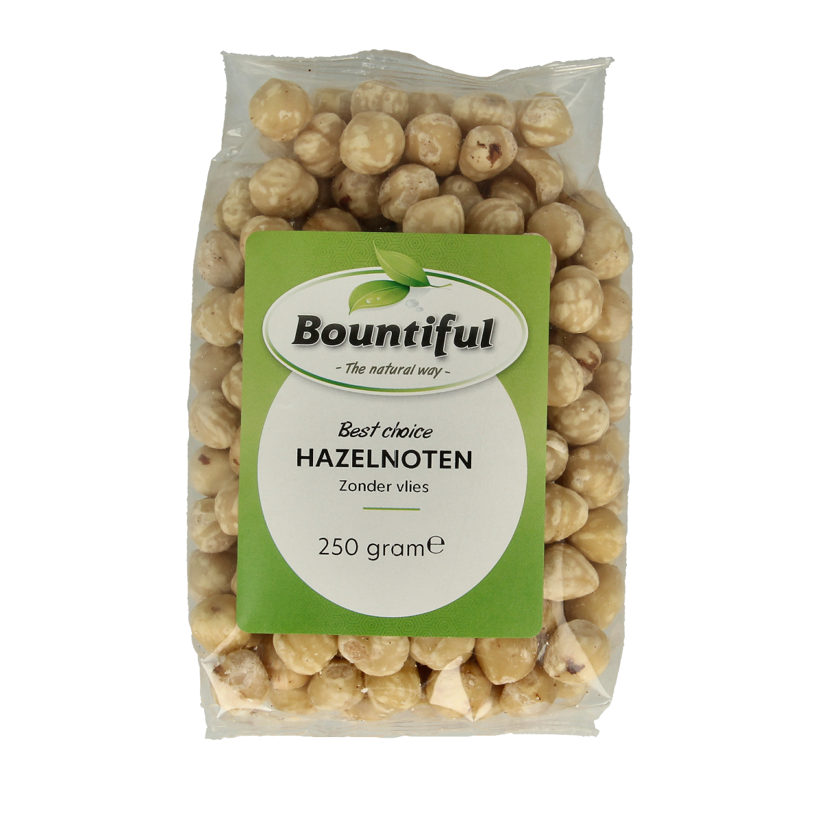 Bountiful Hazelnoten blank 250.00 Gram