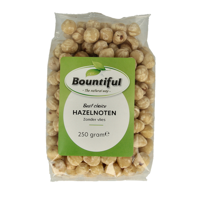 Bountiful Hazelnoten blank 250.00 Gram
