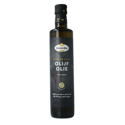 Bountiful Griekse olijfolie extra vierge bio 500.00 Milliliter
