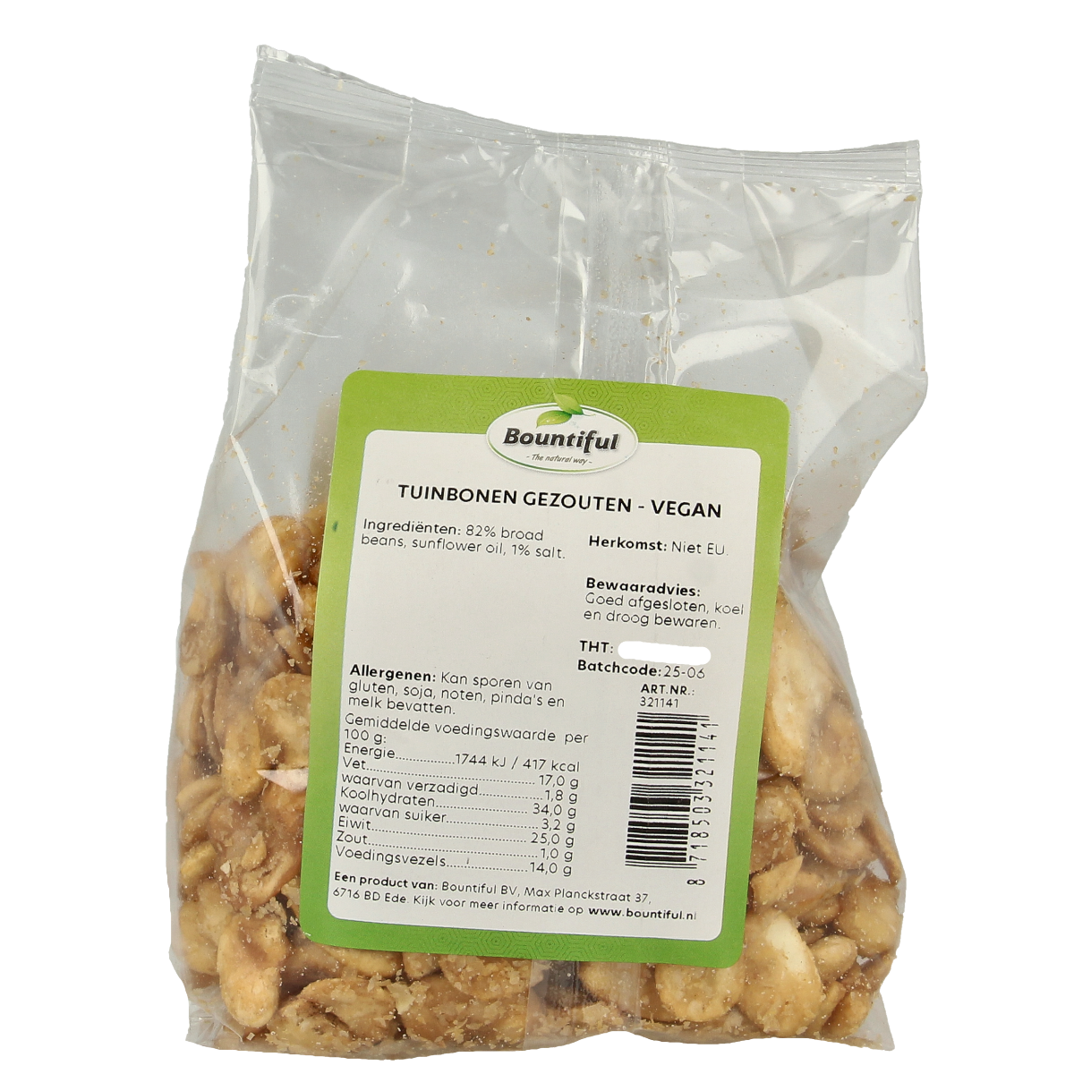Bountiful Tuinbonen gezouten 200.00 Gram