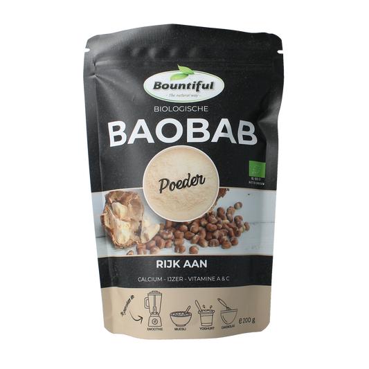 Bountiful Baobab poeder bio 200.00 Gram