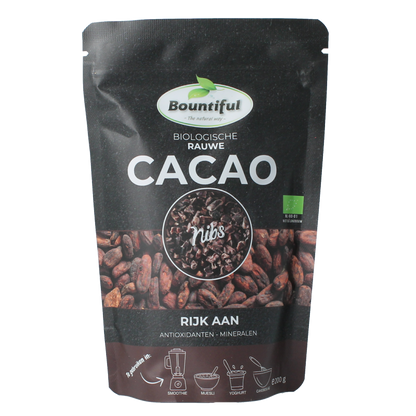 Bountiful Cacao nibs raw bio 200 Gram