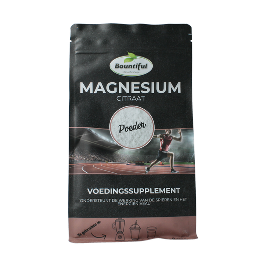 Bountiful Magnesium citraat poeder 500.00 Gram