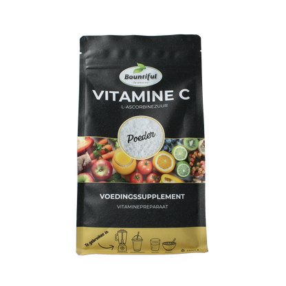 Bountiful Vitamine C poeder ascorbinezuur 1000.00 Gram