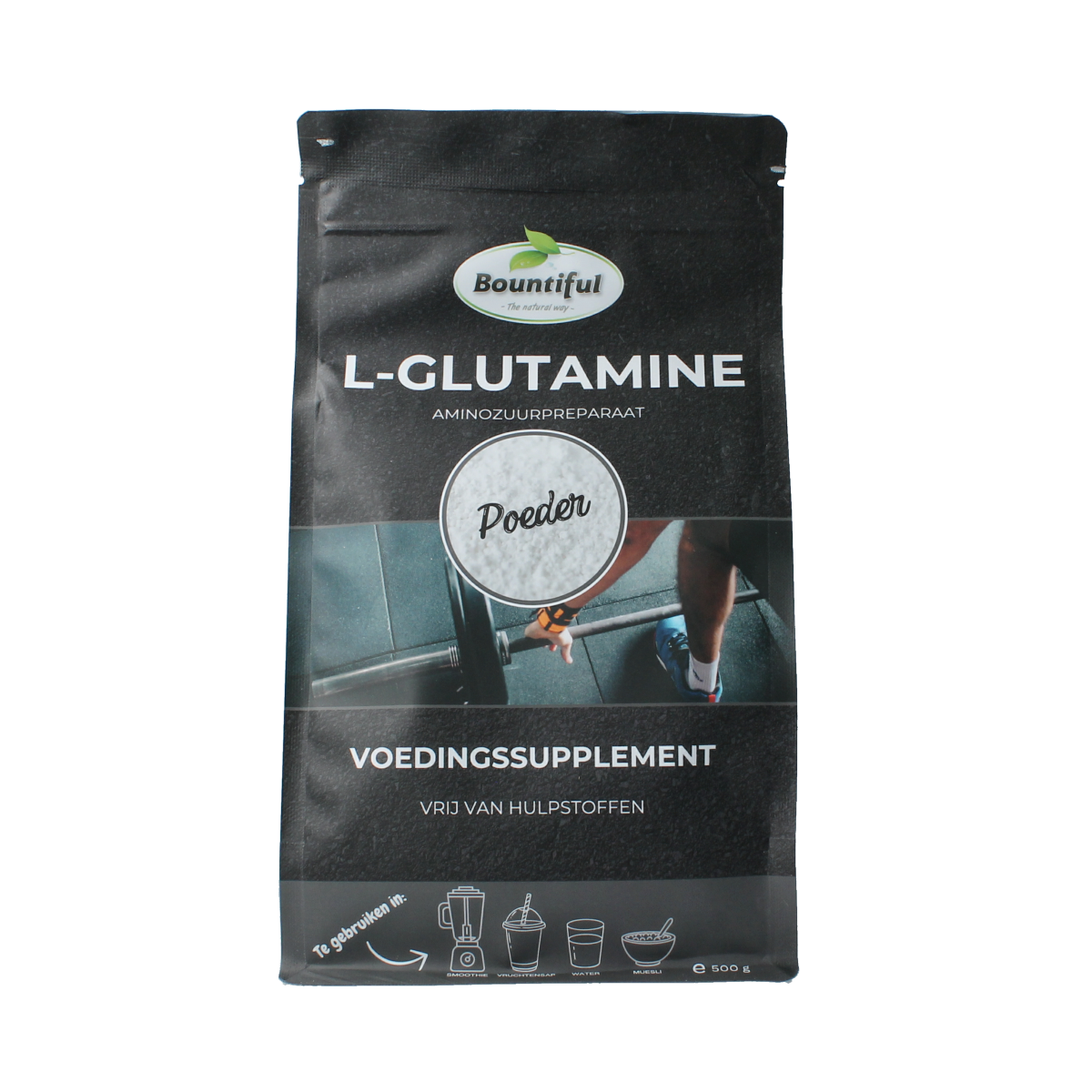 Bountiful L-Glutamine poeder 500.00 Gram