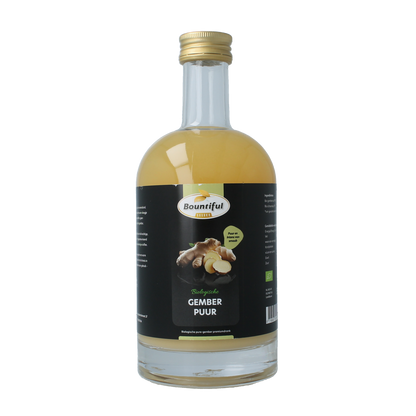 Bountiful select Gember sap puur bio 500.00 Milliliter