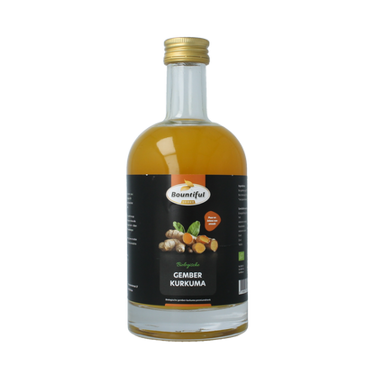 Bountiful select Gember sap kurkuma bio 500.00 Milliliter
