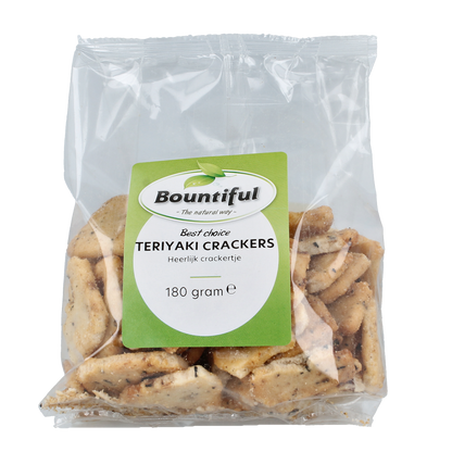 Bountiful Teriyaki crackers 180.00 Gram