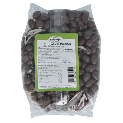 Bountiful Chocolade pinda's 500 Gram