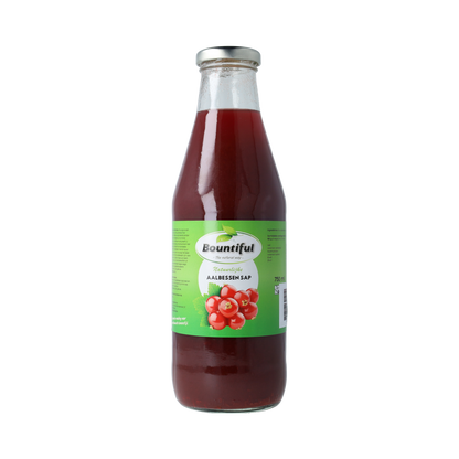 Bountiful Aalbessen sap 750.00 Milliliter
