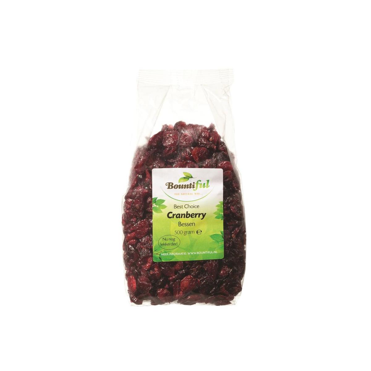 Bountiful Cranberry bessen 500.00 Gram