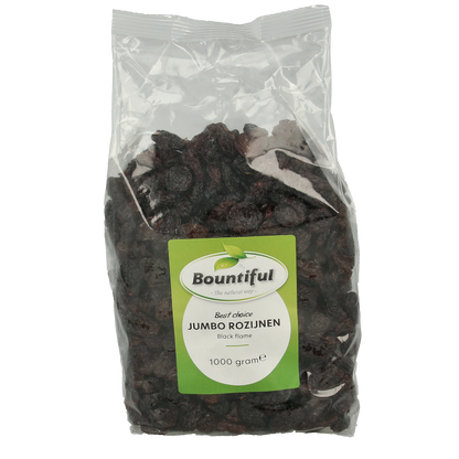 Bountiful Rozijnen jumbo black flame 1 Kilogram