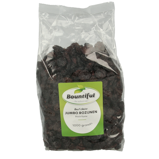 Bountiful Rozijnen jumbo black flame 1 Kilogram