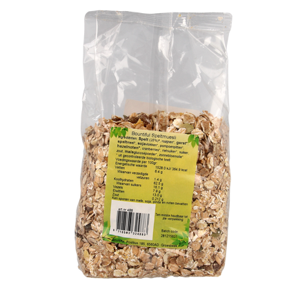 Bountiful Spelt muesli bio 500.00 Gram
