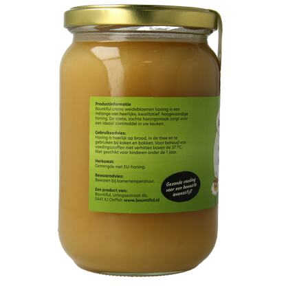Bountiful Weidebloemen honing creme 900.00 Gram