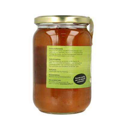 Bountiful Weidebloemen honing vloeibaar 900.00 Gram