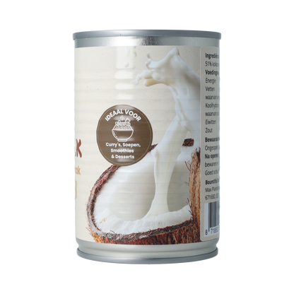 Bountiful Kokosmelk Biologisch 400.00 Milliliter