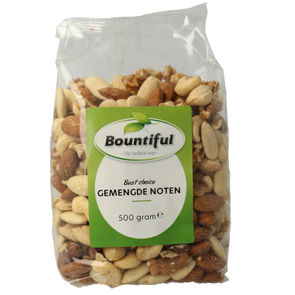 Bountiful Gemengde noten 500.00 Gram