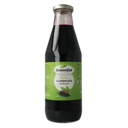 Bountiful Vlierbessen oersap 750.00 Milliliter