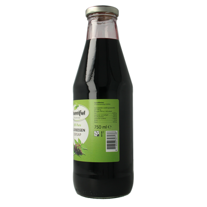 Bountiful Vlierbessen oersap 750.00 Milliliter