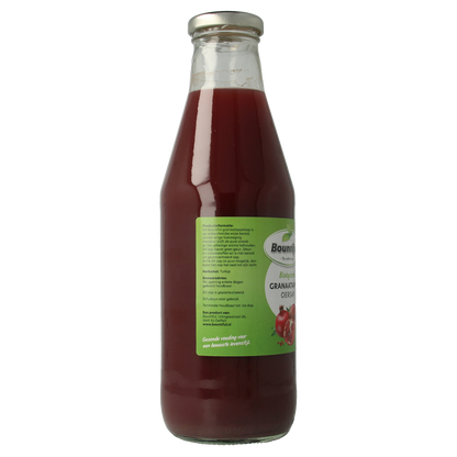 Bountiful Granaatappelsap bio 750.00 Milliliter