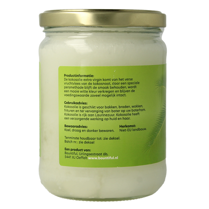 Bountiful Kokosolie extra virgin bio 500.00 Milliliter