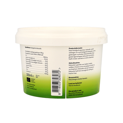 Bountiful Kokosolie geurloos bio 500.00 Milliliter