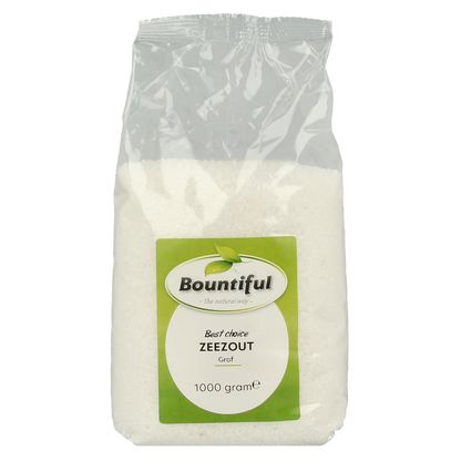 Bountiful Zeezout grof 1.00 Kilogram