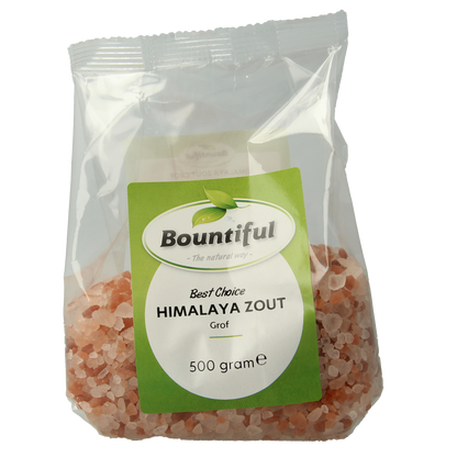Bountiful Himalaya zout grof 500.00 Gram