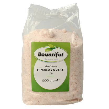 Bountiful Himalaya zout fijn 1.00 Kilogram