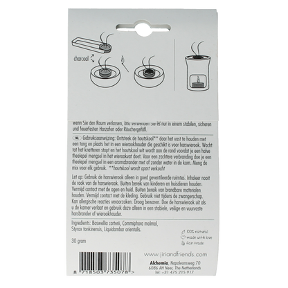 Jiri & Friends Harswierook royal incense 30 Gram