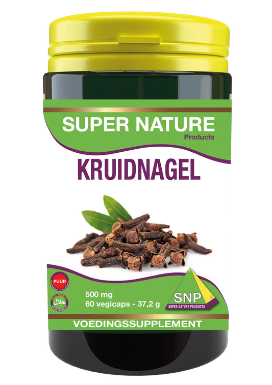 SNP Kruidnagel 500mg puur 60.00 Vegetarische capsules