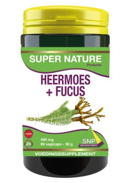 SNP Heermoes & fucus 400 mg puur 60 Vegetarische capsules