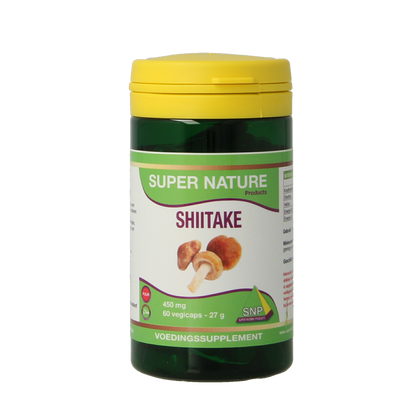 SNP Shiitake 450mg puur 60 Vegetarische capsules