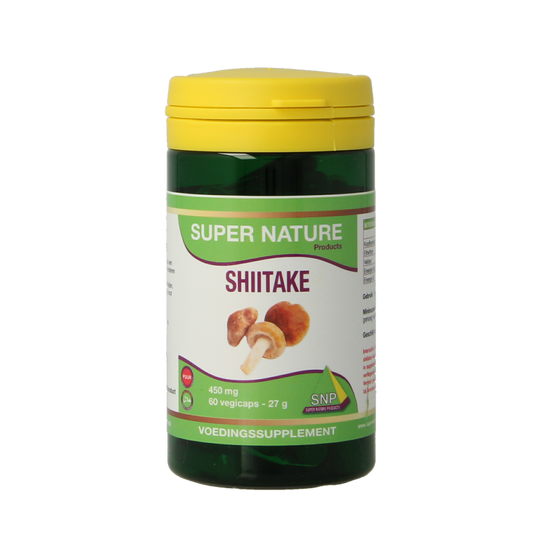 SNP Shiitake 450mg puur 60 Vegetarische capsules