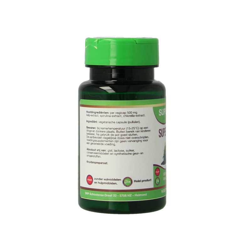 SNP Super algen mix 500mg puur 30 Vegetarische capsules