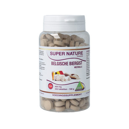 SNP Belgische biergist 400 mg puur 250.00 Tabletten