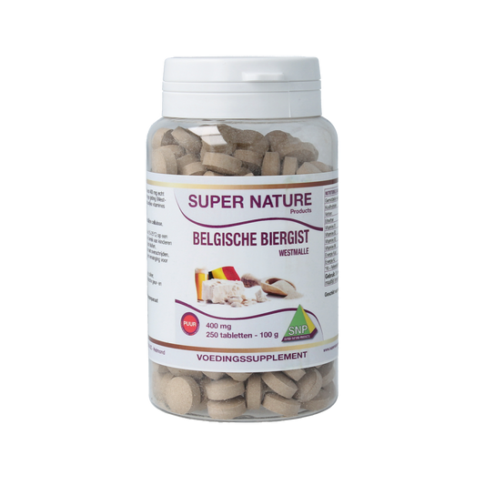 SNP Belgische biergist 400 mg puur 250.00 Tabletten
