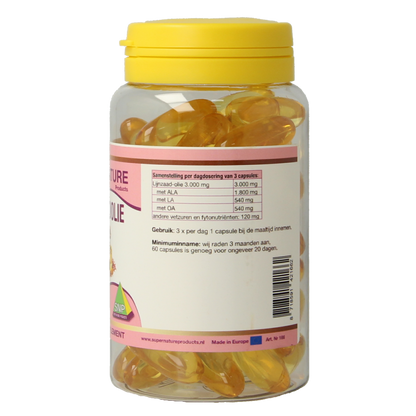 SNP Lijnzaadolie 1000mg 60 Capsules