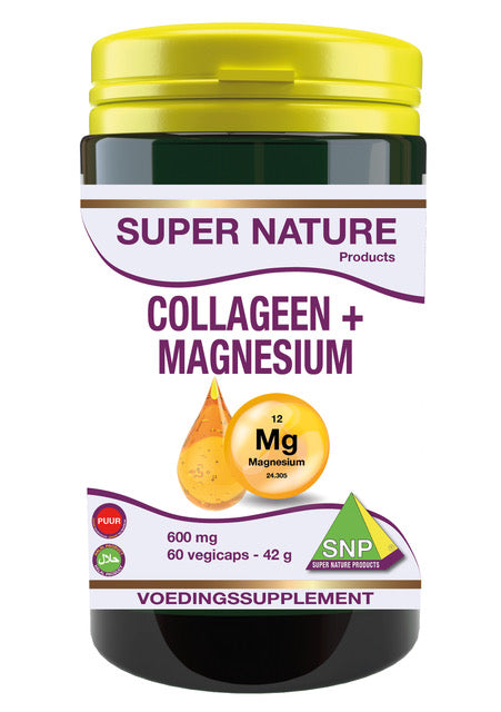 SNP Collageen magnesium 600mg puur 60.00 Capsules